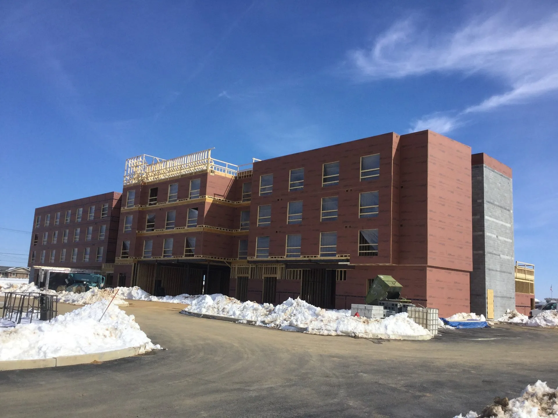 Fairfield Inn and suites Allentown PA semi finished