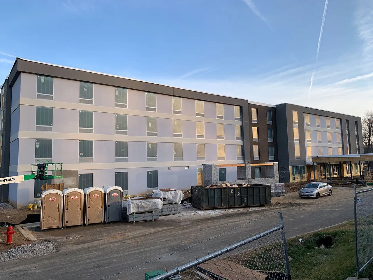 Home2 Suites Owings Mills MD exterior finished